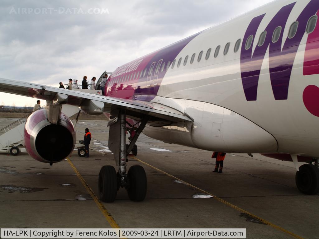 HA-LPK, 2007 Airbus A320-232 C/N 3143, Targu-Mures-Marosvásárhely