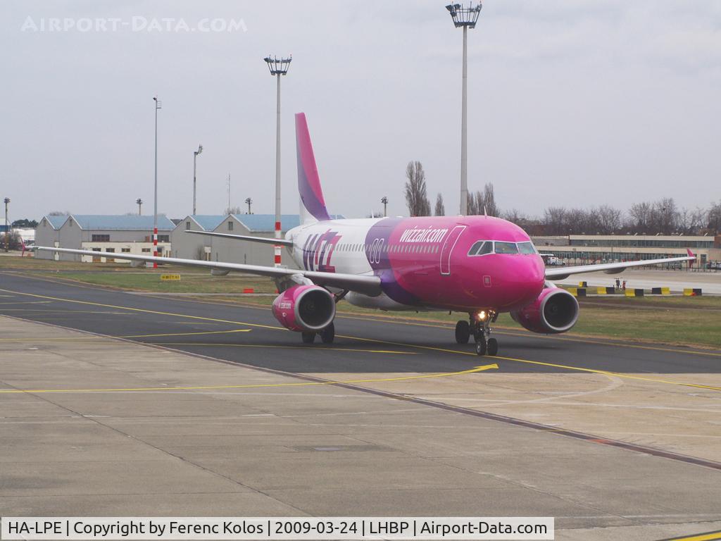 HA-LPE, 2002 Airbus A320-233 C/N 1892, Ferihegy