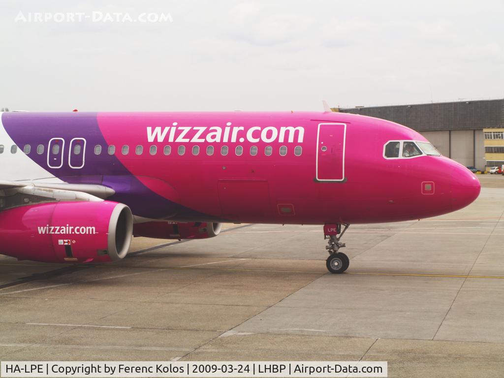 HA-LPE, 2002 Airbus A320-233 C/N 1892, Ferihegy