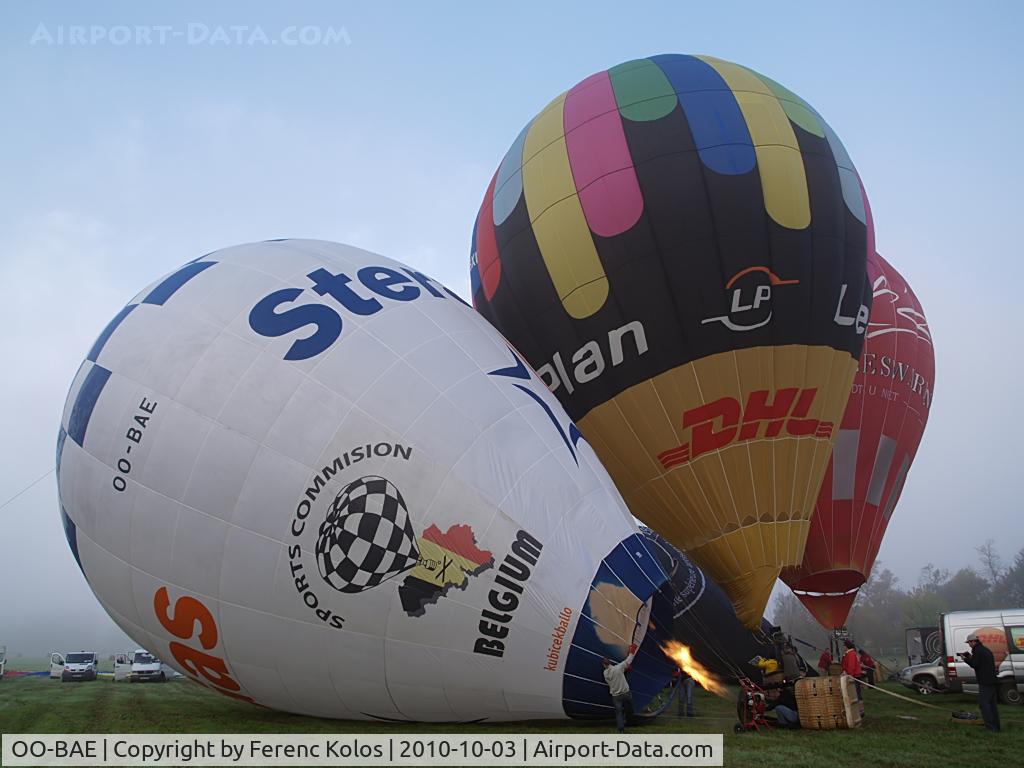 OO-BAE, 2009 Kubicek BB-20XR C/N 692, 19th FAI Hot Air Balloon Championship