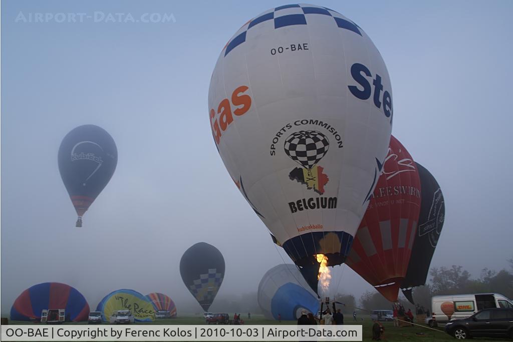 OO-BAE, 2009 Kubicek BB-20XR C/N 692, 19th FAI Hot Air Balloon Championship