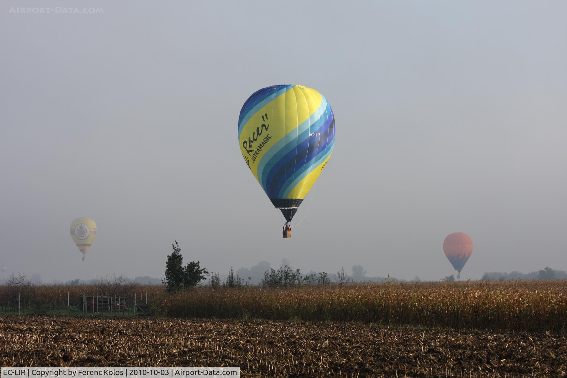 EC-LIR, 2010 Ultra Magic M-65C C/N 65/183, 19th FAI Hot Air Balloon Championship