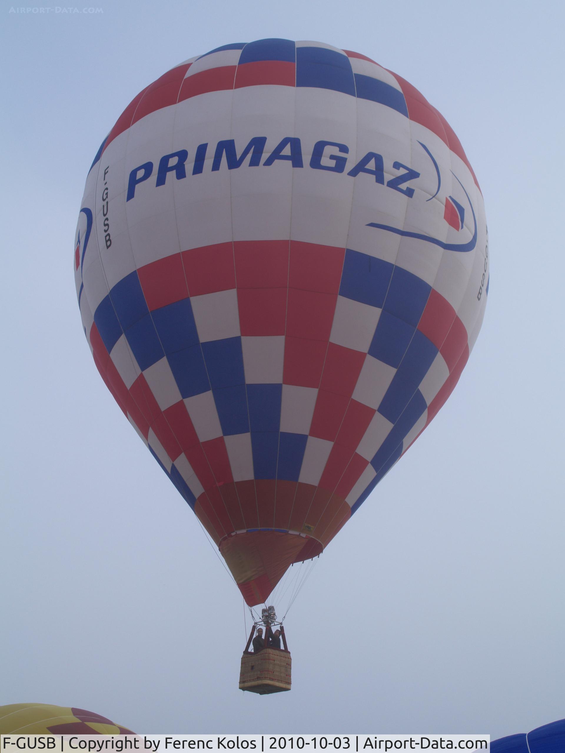 F-GUSB, Ultra Magic Sa ULTRA MAGIC M 77 C C/N 77/237, 19th FAI Hot Air Balloon Championship