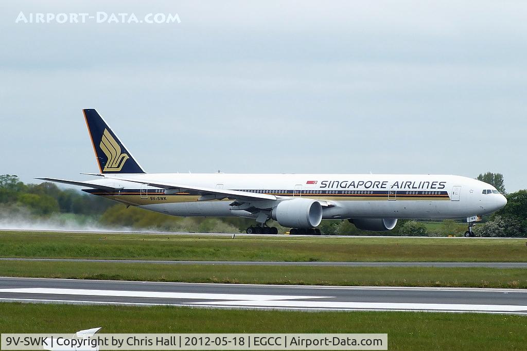 9V-SWK, 2007 Boeing 777-312/ER C/N 34576, Singapore Airlines