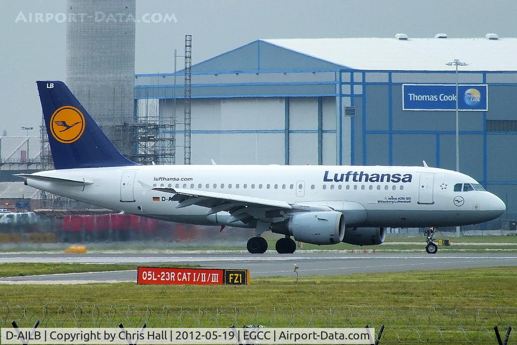 D-AILB, 1996 Airbus A319-114 C/N 610, Lufthansa