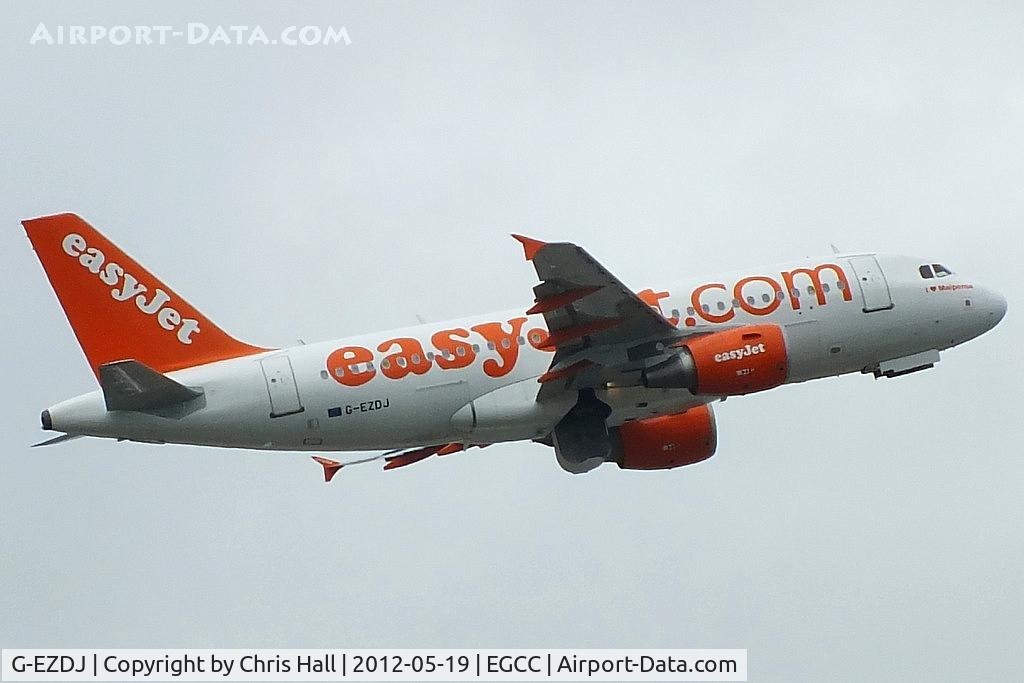 G-EZDJ, 2008 Airbus A319-111 C/N 3544, easyJet