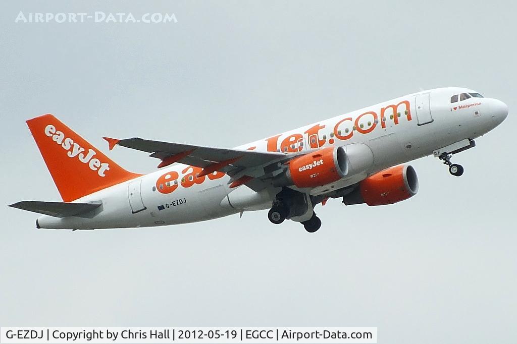 G-EZDJ, 2008 Airbus A319-111 C/N 3544, easyJet