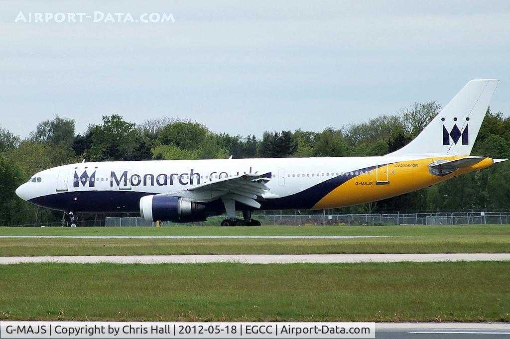 G-MAJS, 1991 Airbus A300B4-605R C/N 604, Monarch