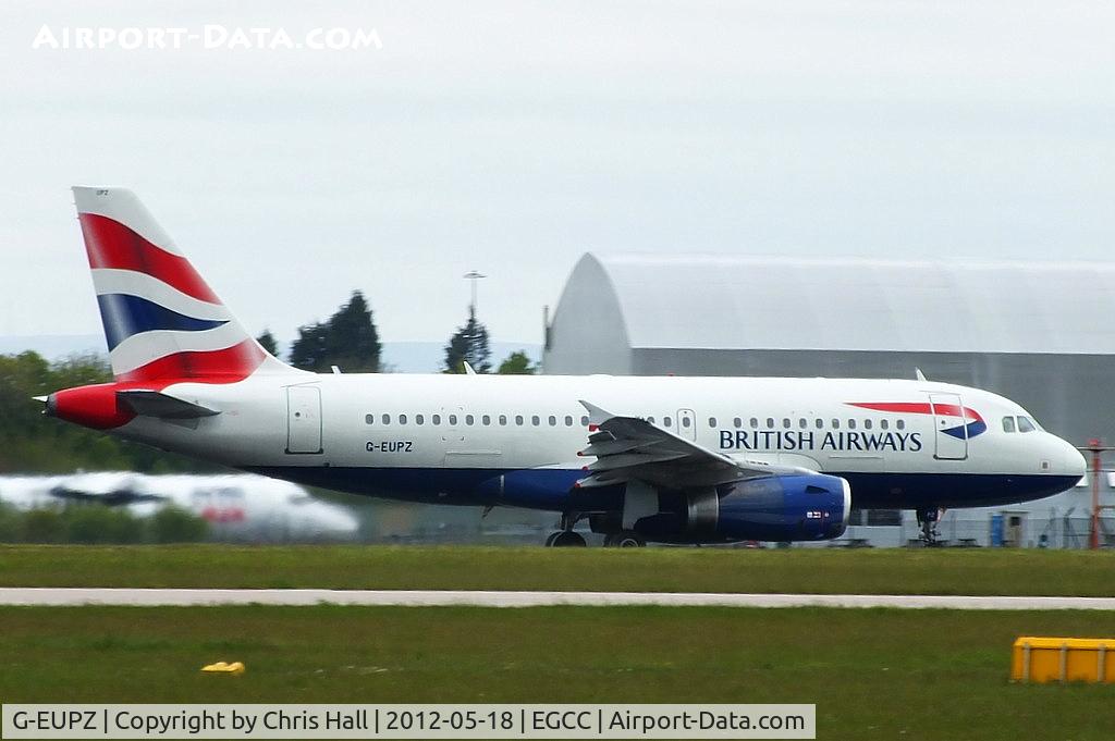 G-EUPZ, 2001 Airbus A319-131 C/N 1510, British Airways