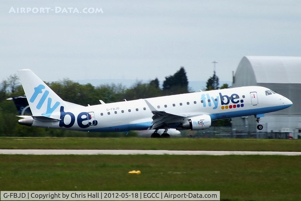 G-FBJD, 2011 Embraer 175STD (ERJ-170-200) C/N 17000329, flybe