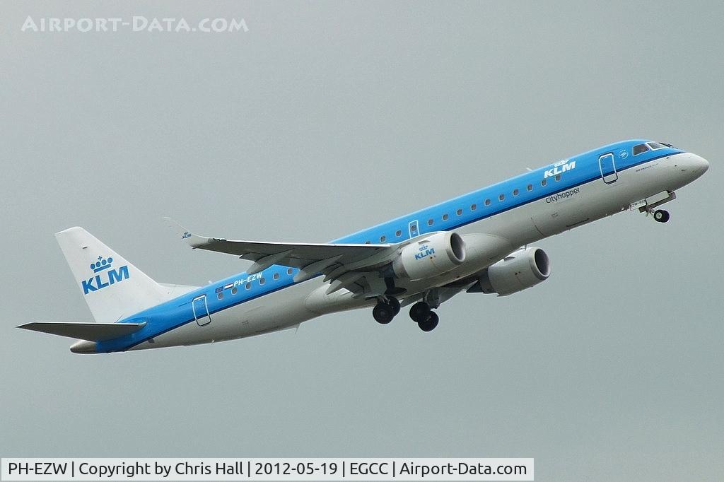 PH-EZW, 2012 Embraer 190LR (ERJ-190-100LR) C/N 19000533, KLM Cityhopper