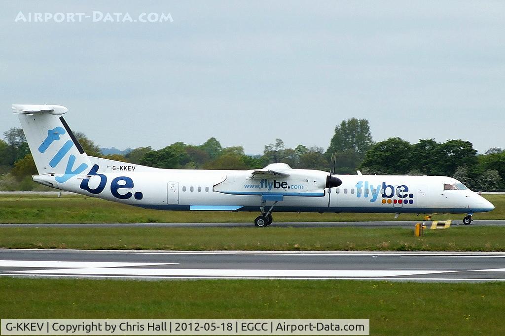 G-KKEV, 2008 De Havilland Canada DHC-8-402Q Dash 8 C/N 4201, flybe