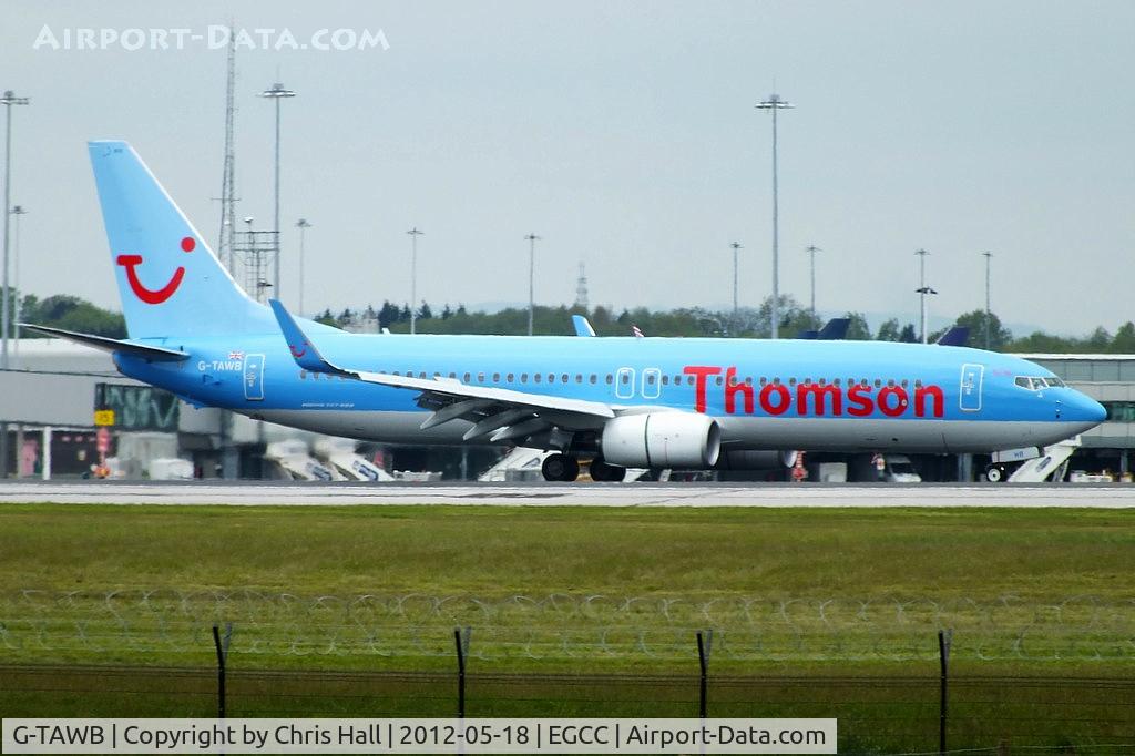 G-TAWB, 2012 Boeing 737-8K5 C/N 37242, Thomson