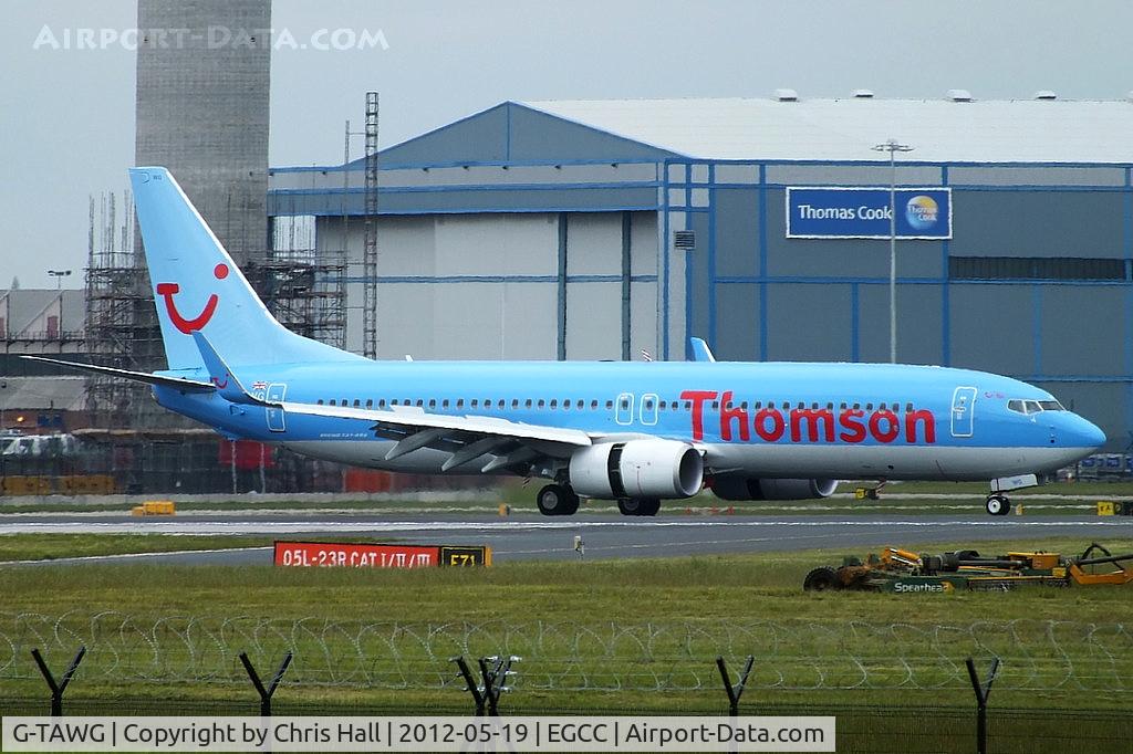 G-TAWG, 2012 Boeing 737-8K5 C/N 37266, Thomson