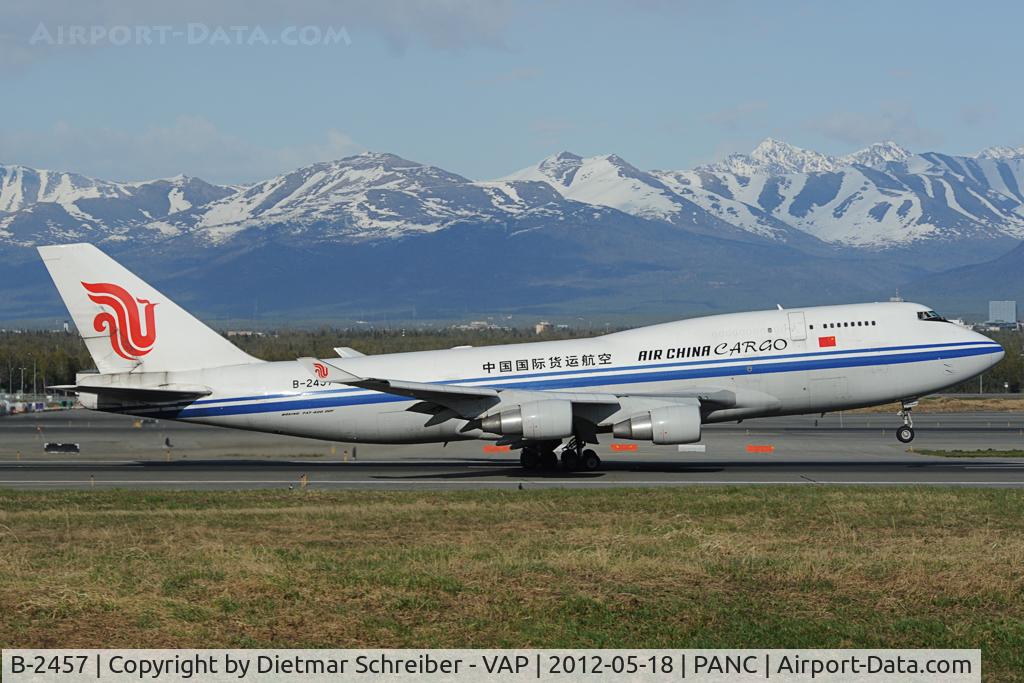 B-2457, 2002 Boeing 747-412/BCF C/N 27067, Air China Boeing 747-400