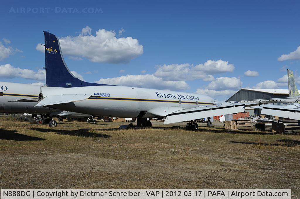 N888DG, 1956 Douglas VC-118A Liftmaster (DC-6A) C/N 44675, Everts DC6