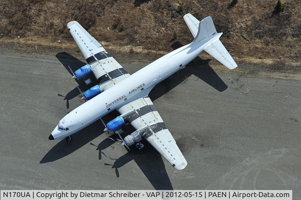 N170UA, 1958 Douglas DC-6A C/N 45518, Universal Aviation DC6