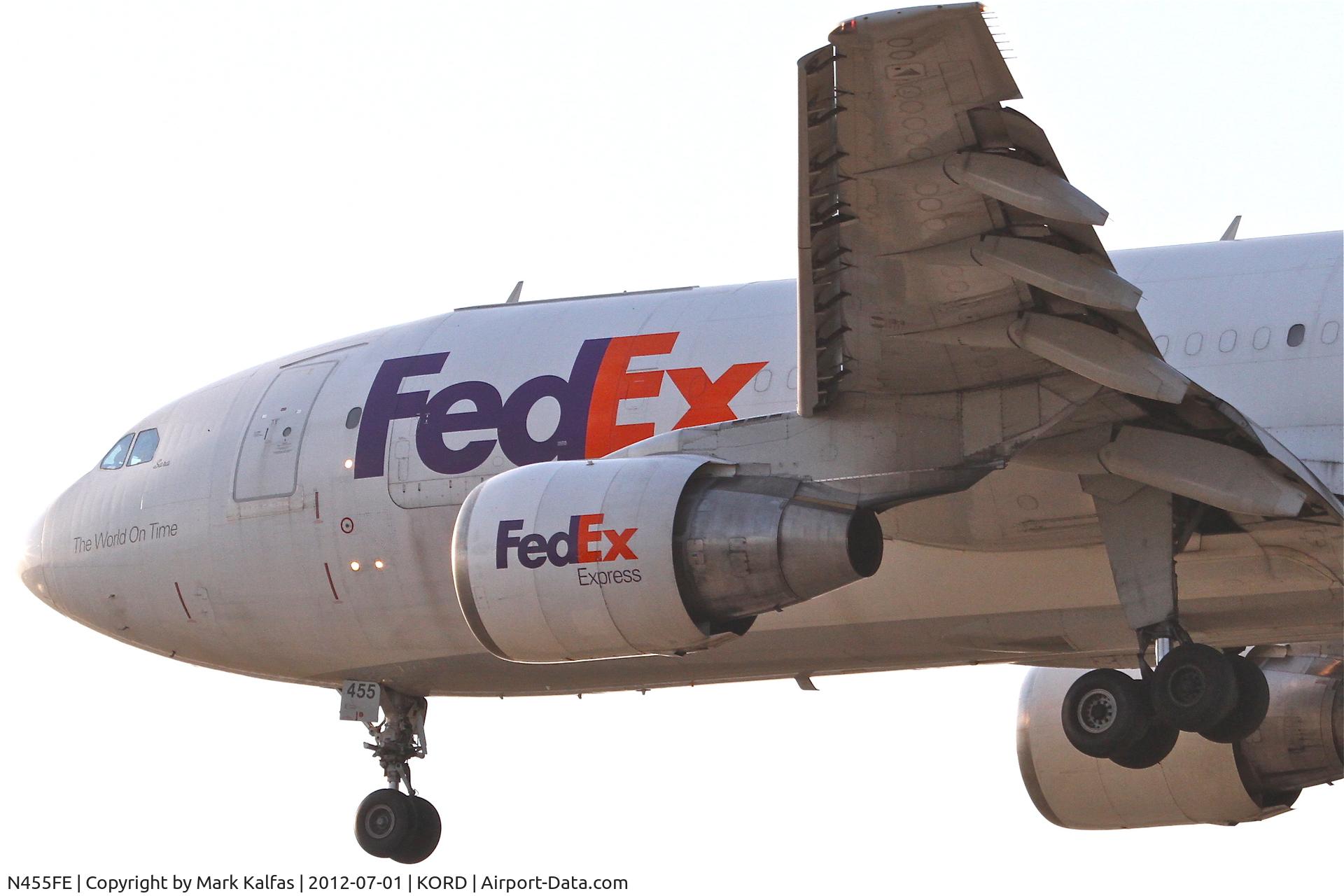N455FE, Airbus A310-222 C/N 331, FedEx Airbus A310-222 