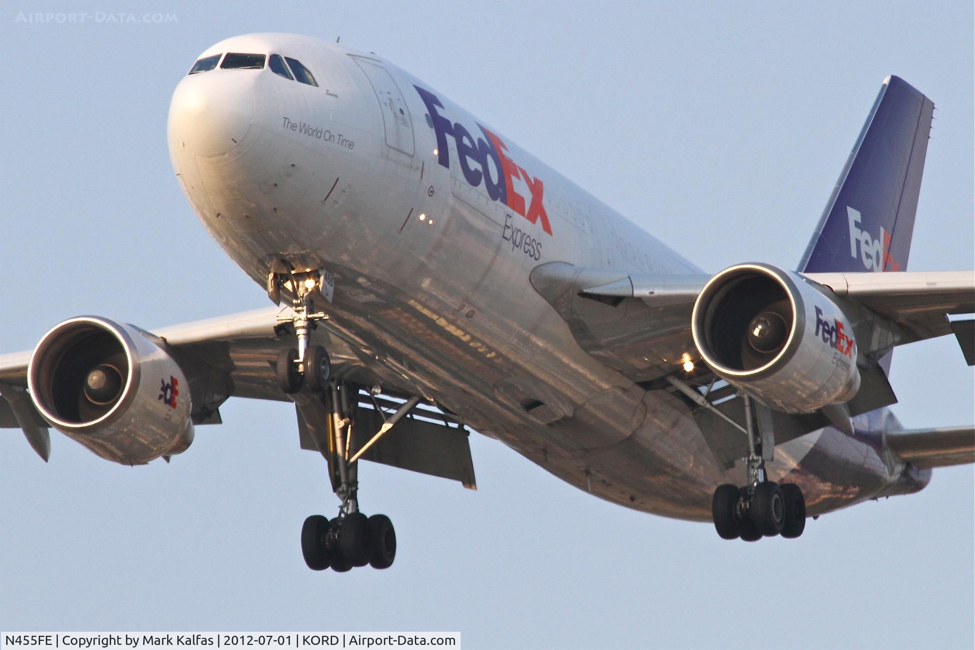 N455FE, Airbus A310-222 C/N 331, FedEx Airbus A310-222 