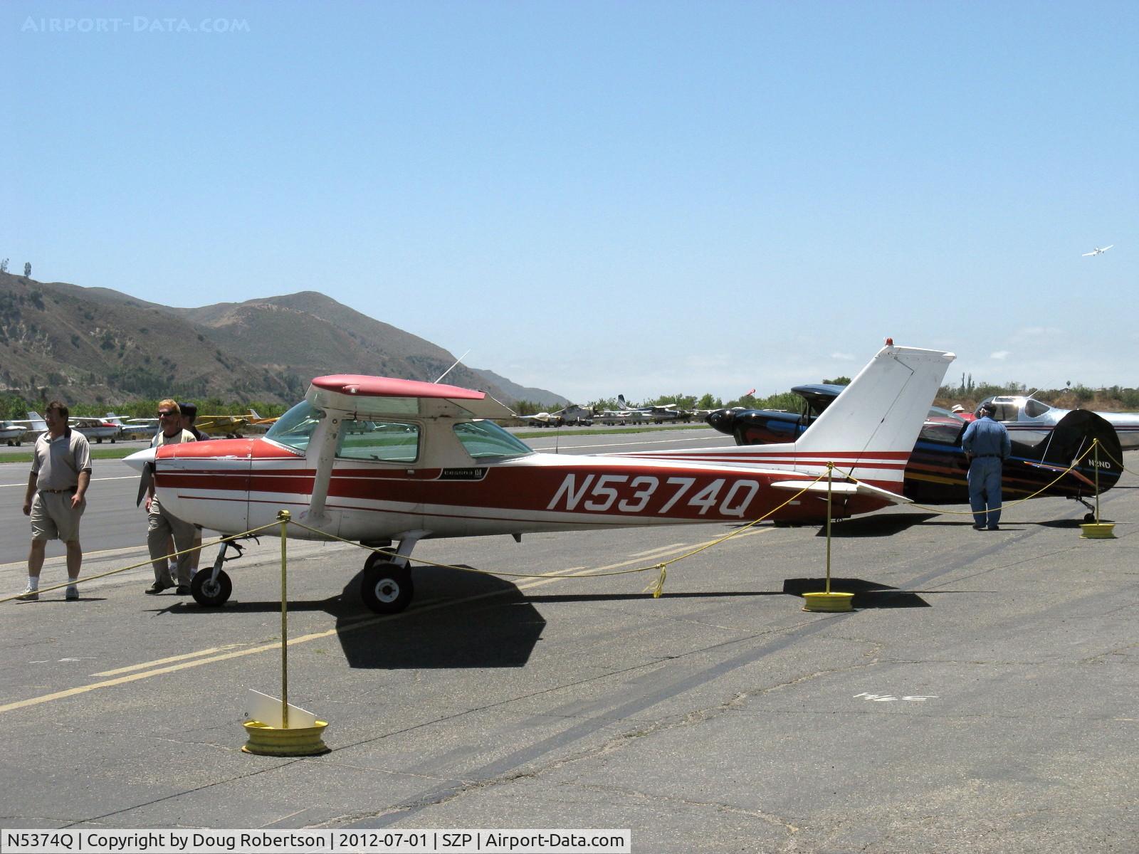 N5374Q, 1972 Cessna 150L C/N 15073274, 1972 Cessna 150L, Continental O-200 100 Hp