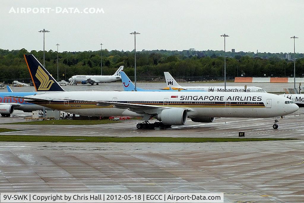 9V-SWK, 2007 Boeing 777-312/ER C/N 34576, Singapore Airlines