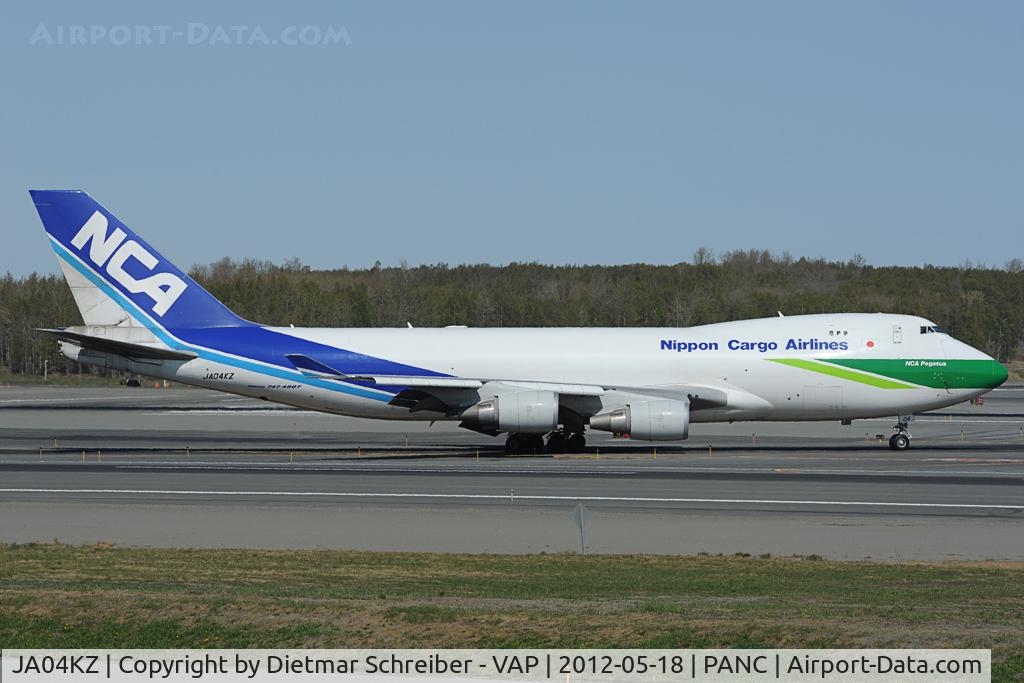 JA04KZ, 2006 Boeing 747-481F(SCD) C/N 34283, Nippon Cargo Boeing 747-400