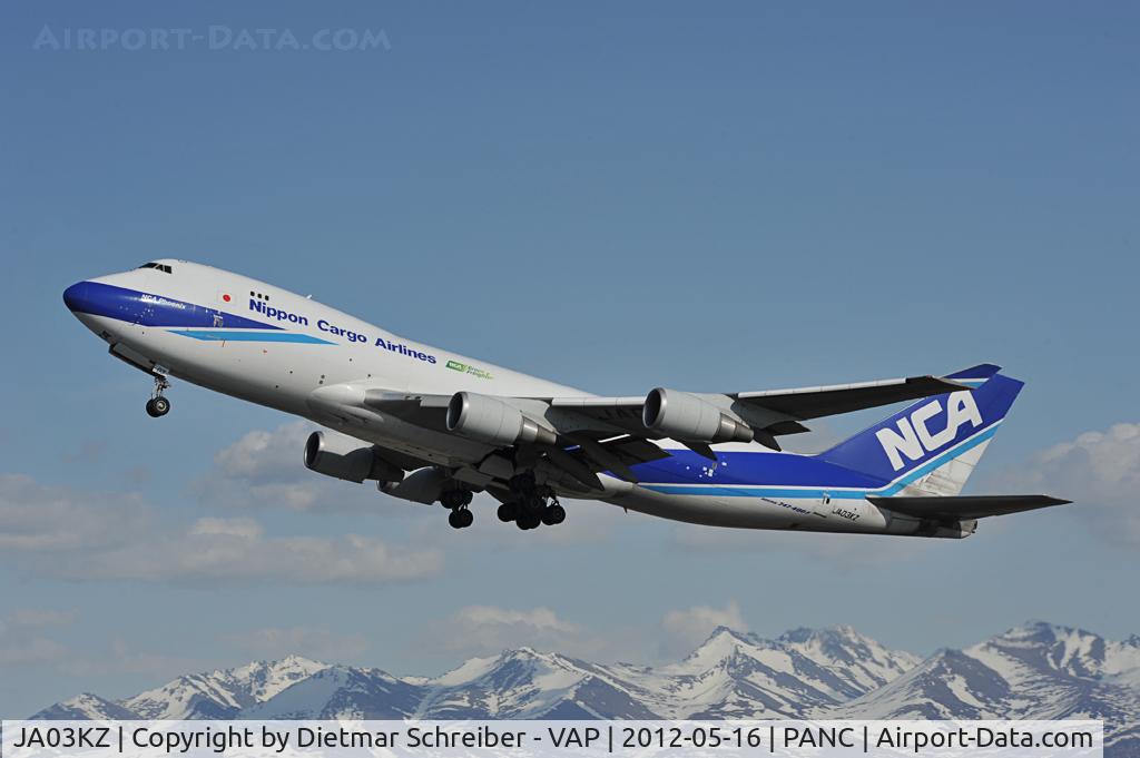 JA03KZ, 2006 Boeing 747-4KZF (SCD) C/N 34018, Nippon Cargo Boeing 747-400