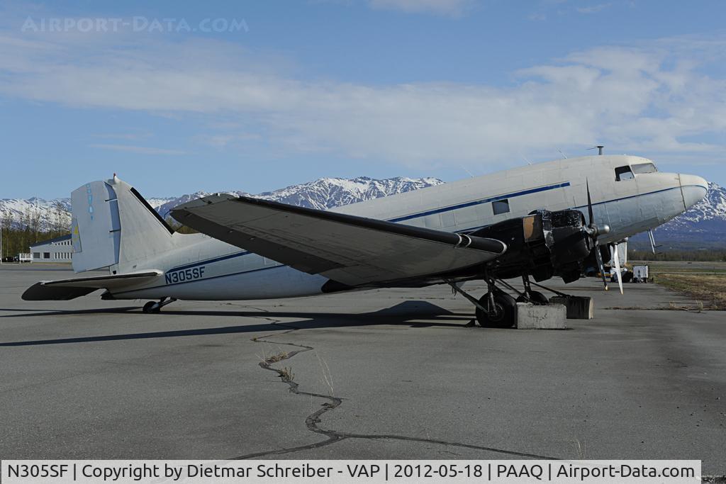 N305SF, 1944 Douglas DC-3C C/N 6208, Douglas DC3