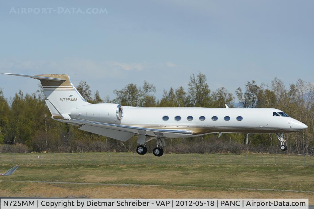 N725MM, 2007 Gulfstream Aerospace GV-SP C/N 5161, Gulfstream 4
