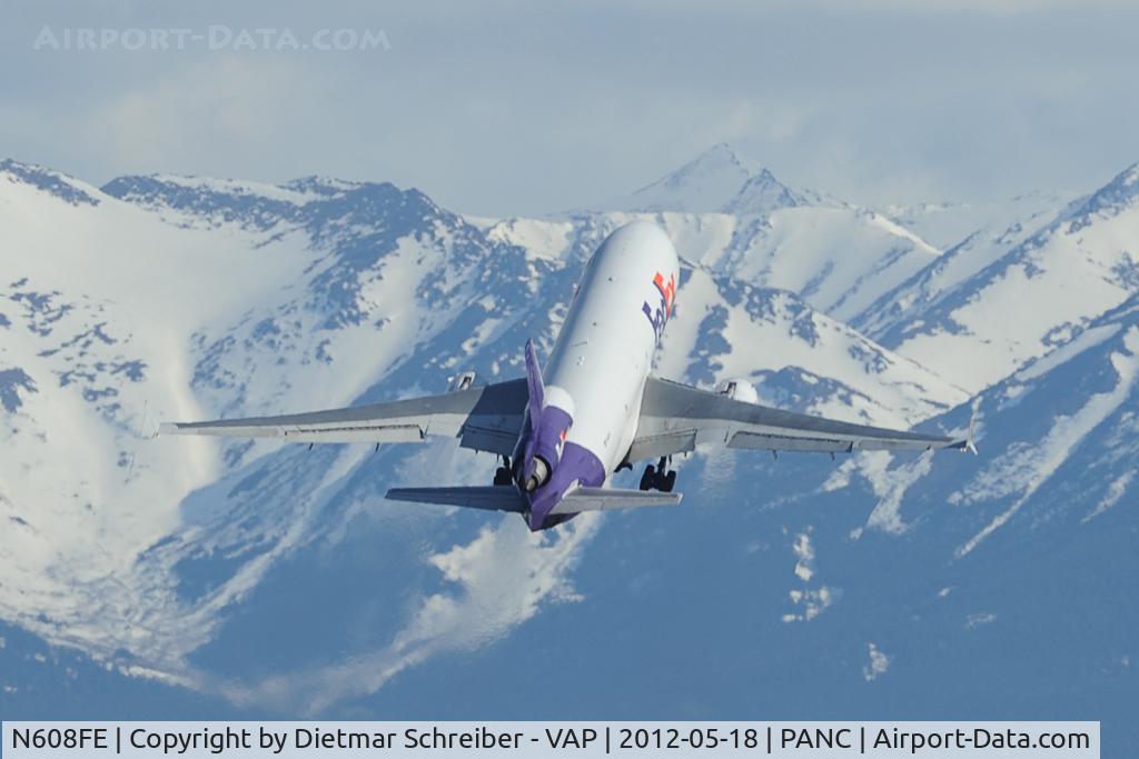 N608FE, 1992 McDonnell Douglas MD-11F C/N 48548, Fedex MD11