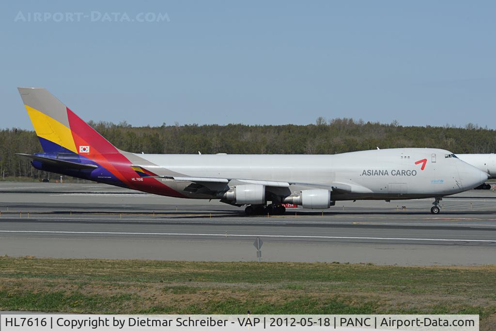 HL7616, 2004 Boeing 747-446F (SCD) C/N 33748, Asiana Boeing 747-400