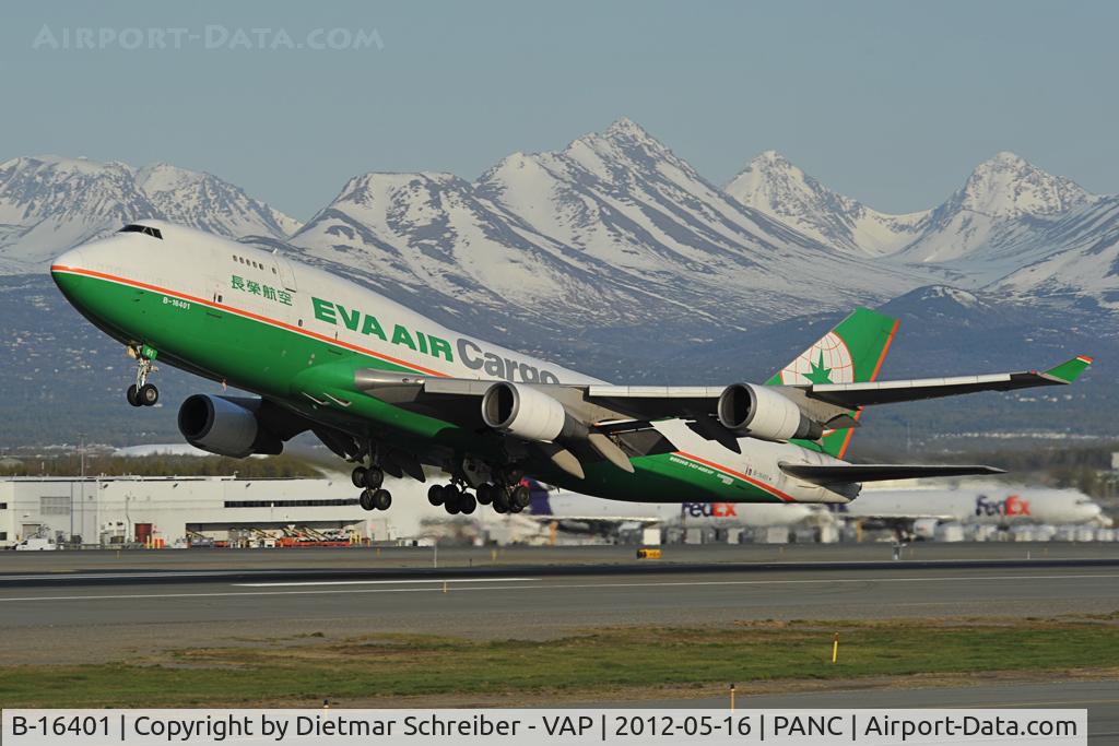 B-16401, 1992 Boeing 747-45EBD(SF) C/N 27062, Eva Air Boeing 747-400