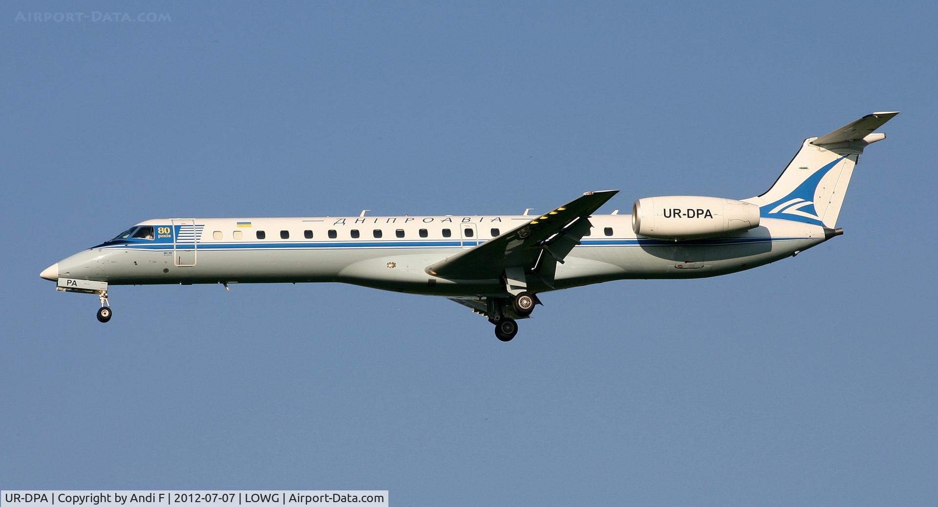 UR-DPA, 2000 Embraer ERJ-145LR (EMB-145LR) C/N 145330, Dniproavia Embraer ERJ-145LR