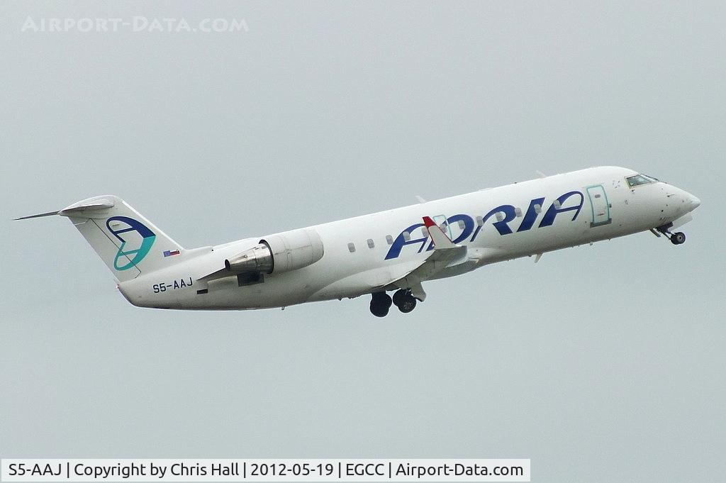 S5-AAJ, 2004 Bombardier CRJ-200ER (CL-600-2B19) C/N 8010, Adria Airways