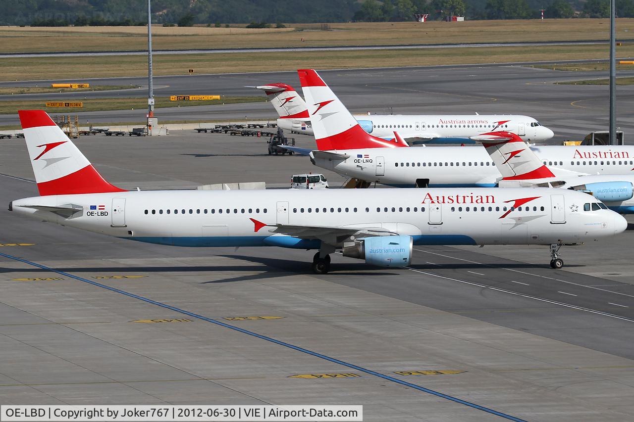 OE-LBD, 1998 Airbus A321-211 C/N 920, Austrian Airlines