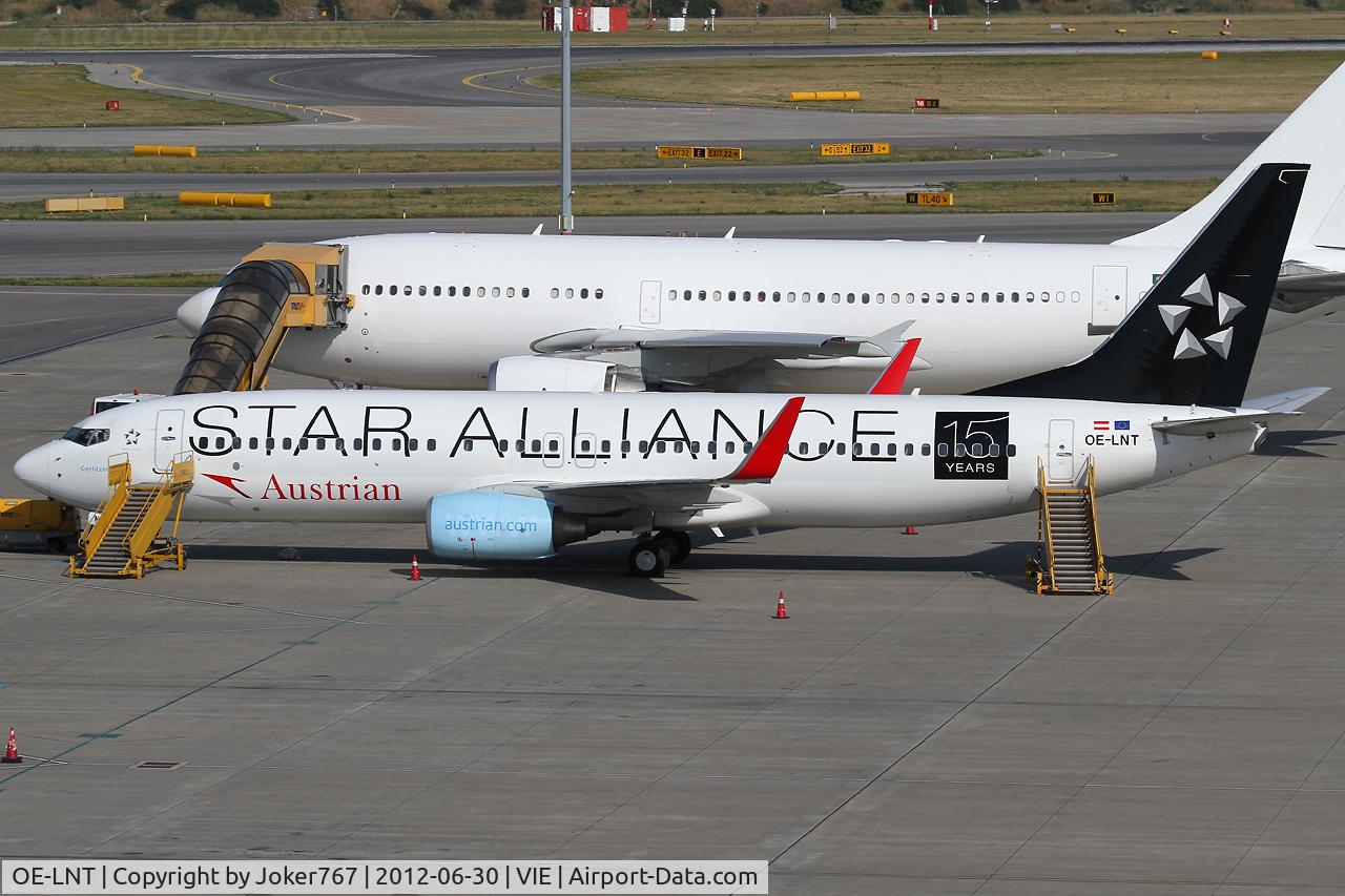 OE-LNT, 2006 Boeing 737-8Z9 C/N 33834, Austrian Airlines