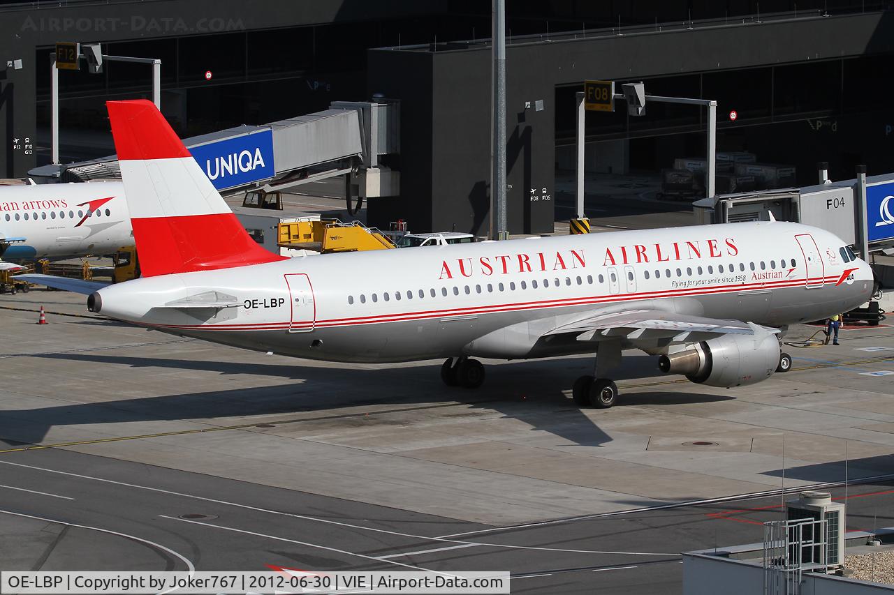 OE-LBP, 1998 Airbus A320-214 C/N 797, Austrian Airlines