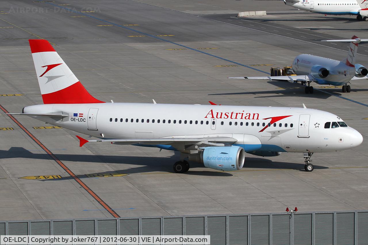 OE-LDC, 2004 Airbus A319-112 C/N 2262, Austrian Airlines