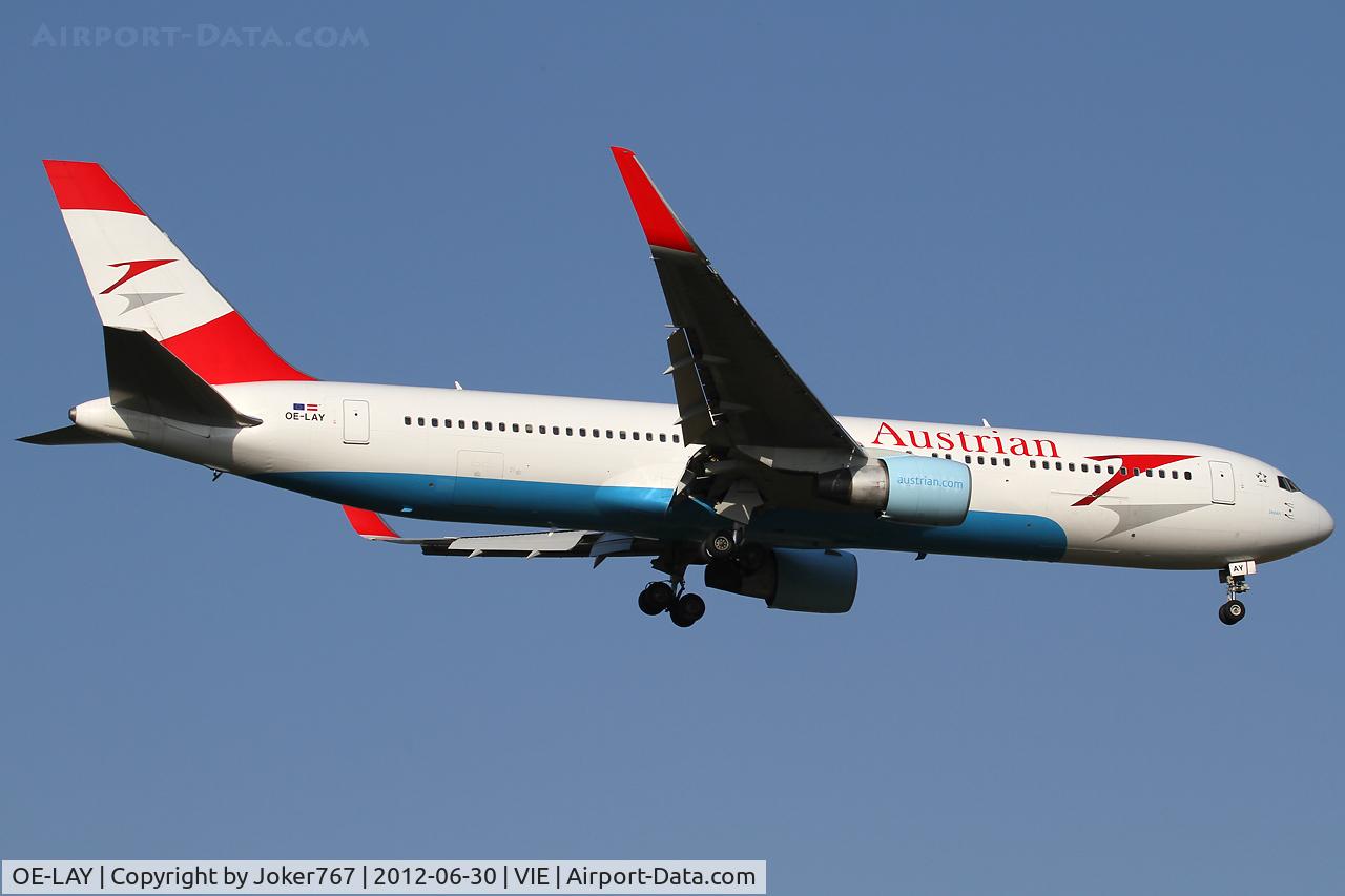 OE-LAY, 1998 Boeing 767-3Z9/ER C/N 29867, Austrian Airlines