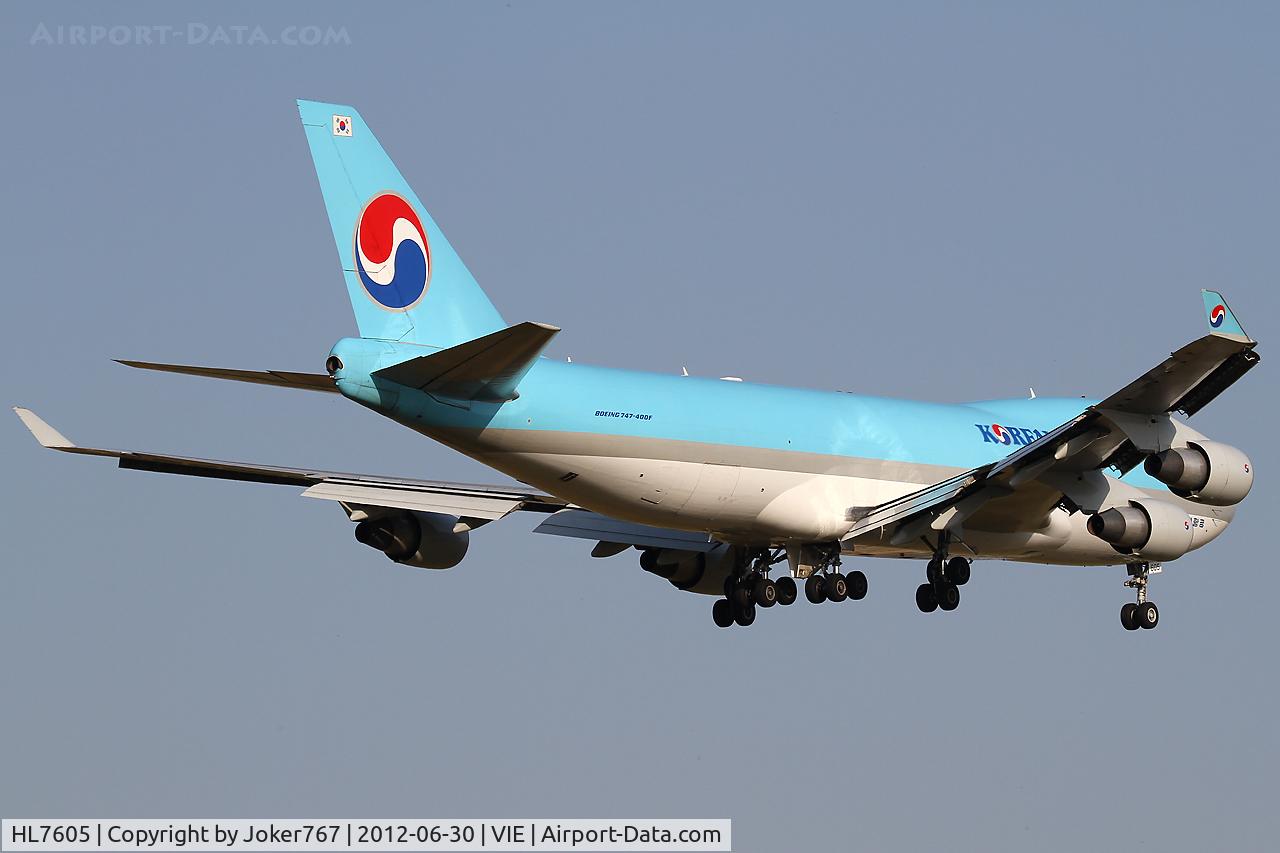 HL7605, 2006 Boeing 747-4B5ERF C/N 35526, Korean Air Cargo