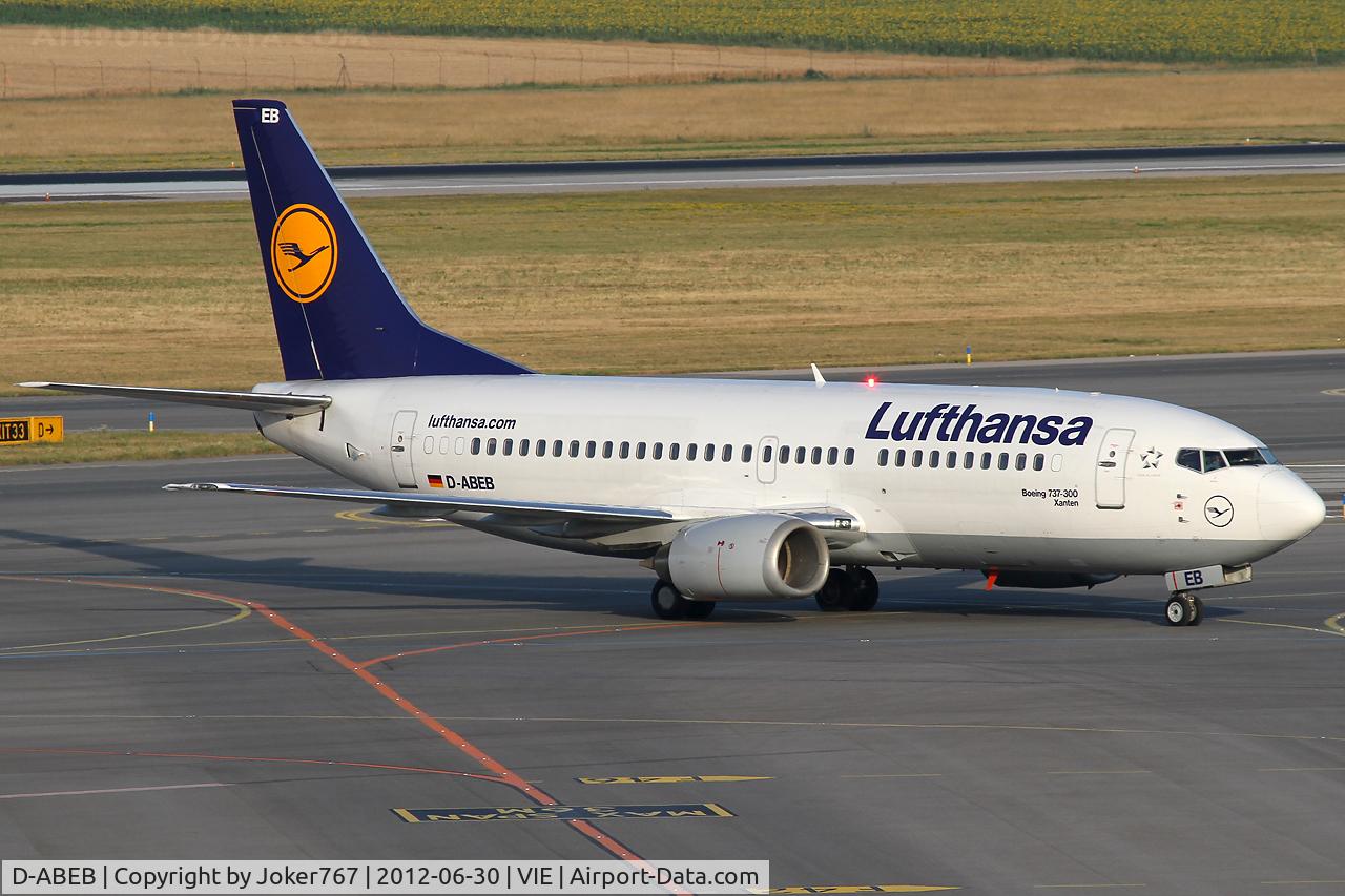 D-ABEB, 1991 Boeing 737-330 C/N 25148, Lufthansa