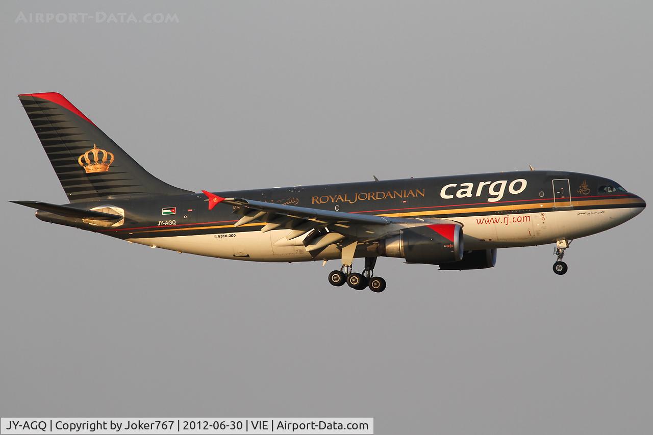 JY-AGQ, 1987 Airbus A310-304F C/N 445, Royal Jordanian Cargo