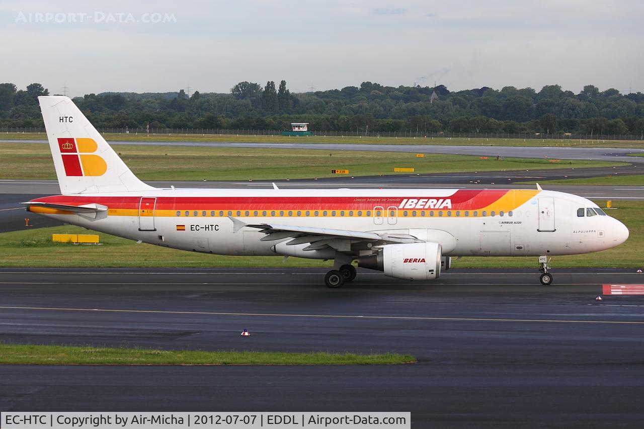 EC-HTC, 2001 Airbus A320-214 C/N 1540, Iberia , Airbus A320-214, CN: 1540, Name: Alpujarra