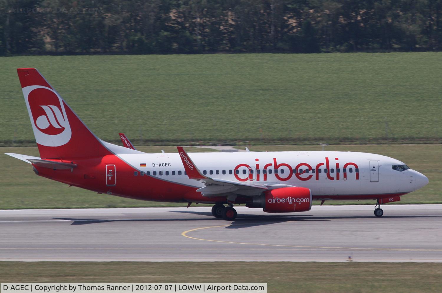 D-AGEC, 2009 Boeing 737-76J C/N 36118, Air Berlin/Germania Boeing 737