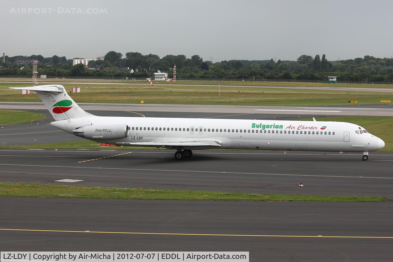 LZ-LDY, 1985 McDonnell Douglas MD-82 (DC-9-82) C/N 49213, Bulgarian Air Charter, McDonnell Douglas MD-82, CN: 49213/1243