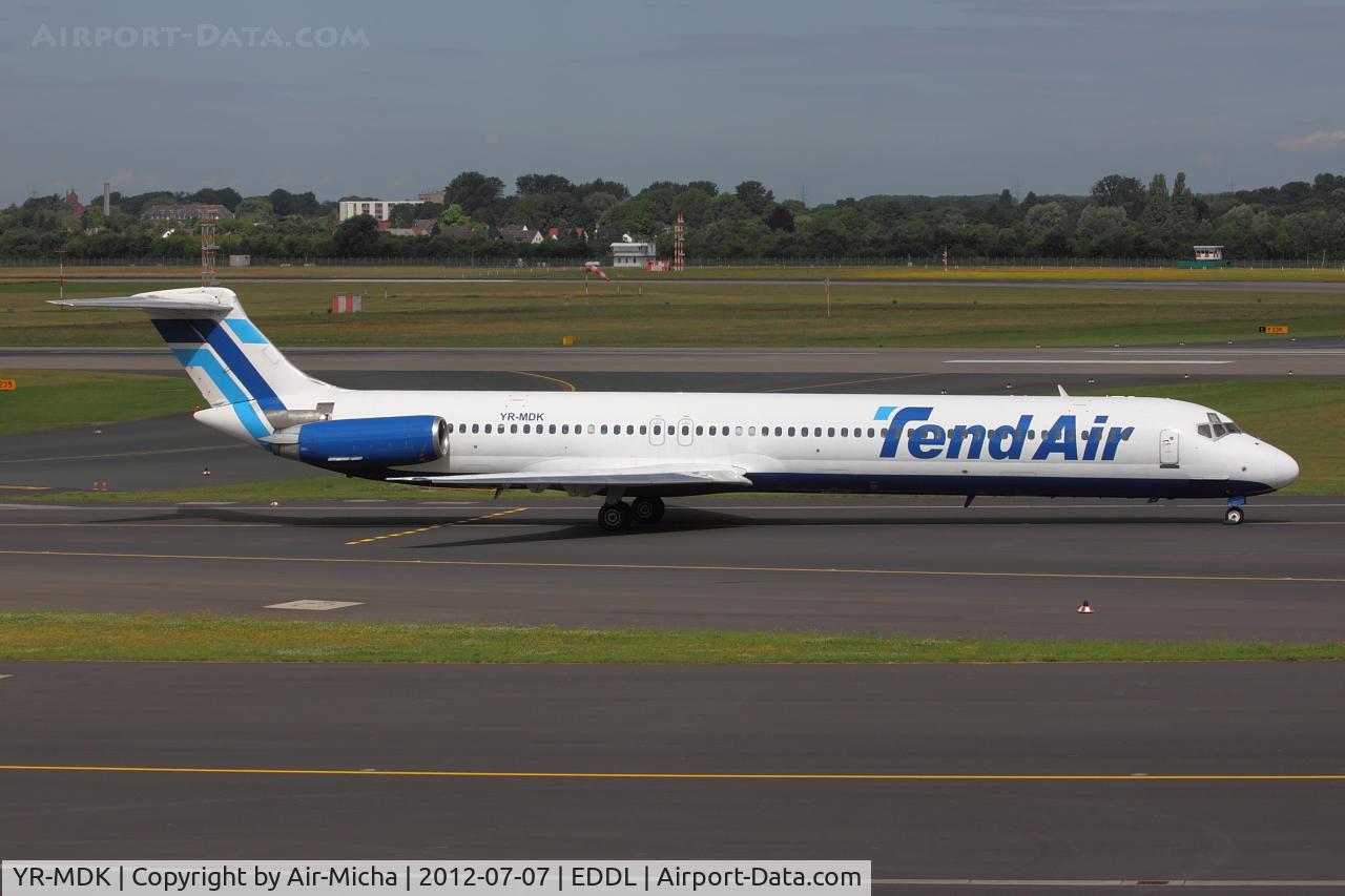 YR-MDK, 1982 McDonnell Douglas MD-82 (DC-9-82) C/N 49139, Tend Air, McDonnell Douglas MD-82, CN: 49139/1091