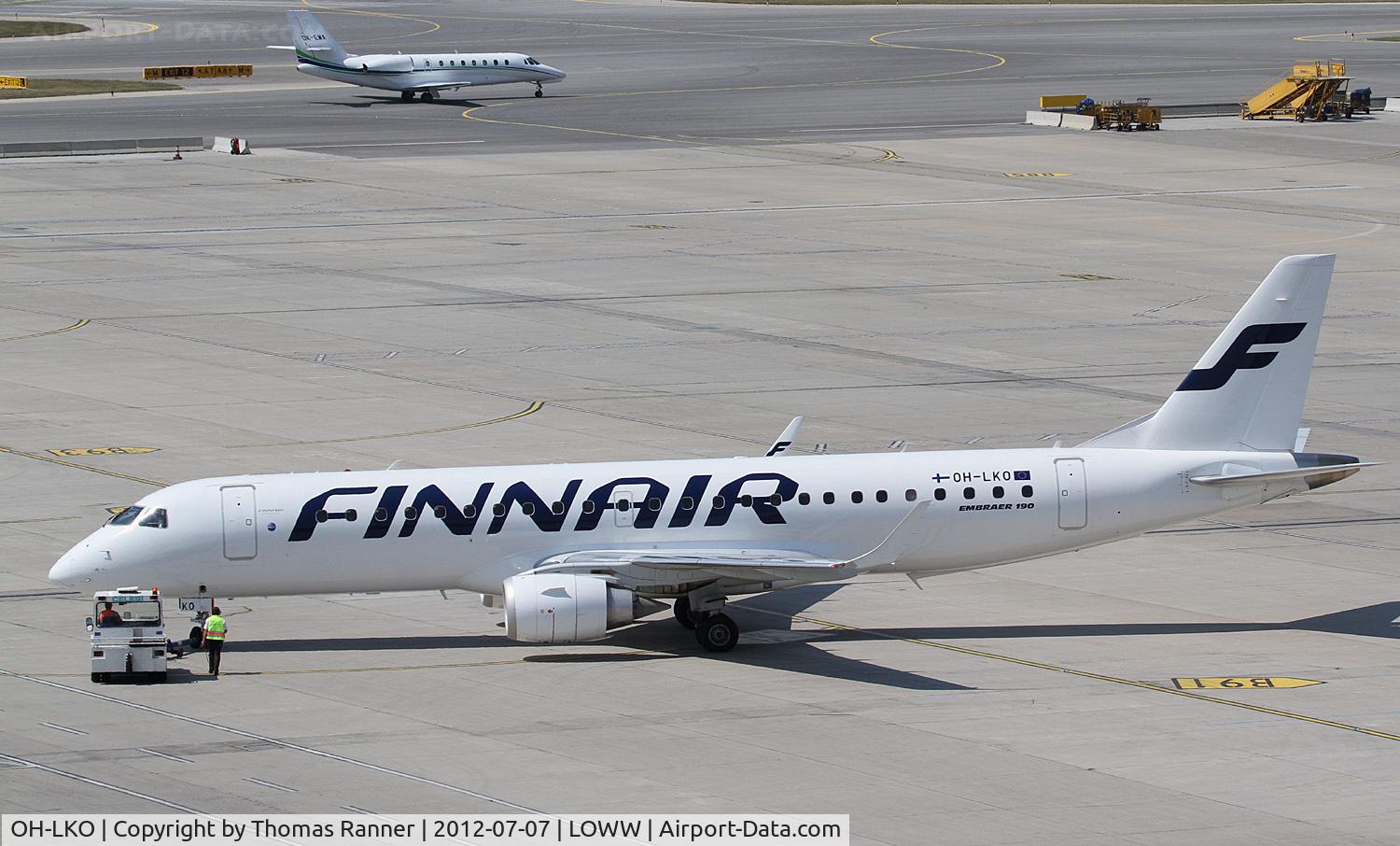 OH-LKO, 2009 Embraer 190LR (ERJ-190-100LR) C/N 19000267, Finnair Embraer 190