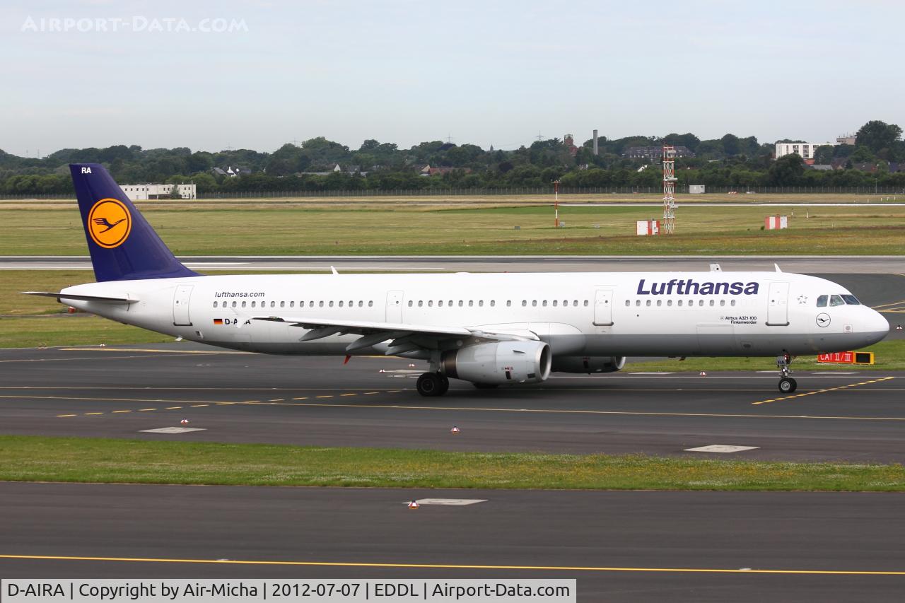 D-AIRA, 1993 Airbus A321-131 C/N 0458, Lufthansa, Airbus A321-131, CN: 0458, Name: Finkenwerder