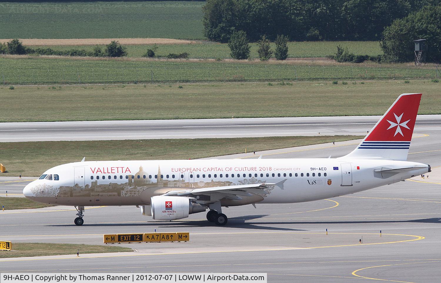 9H-AEO, 2006 Airbus A320-214 C/N 2768, Air Malta Airbus A320