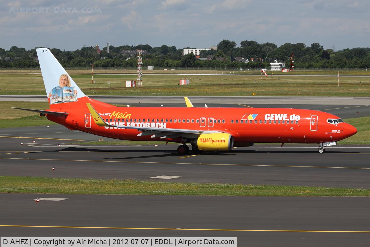 D-AHFZ, 2001 Boeing 737-8K5 C/N 30883, Tuifly, Boeing 737-8K5 (WL), CN: 30883/0783